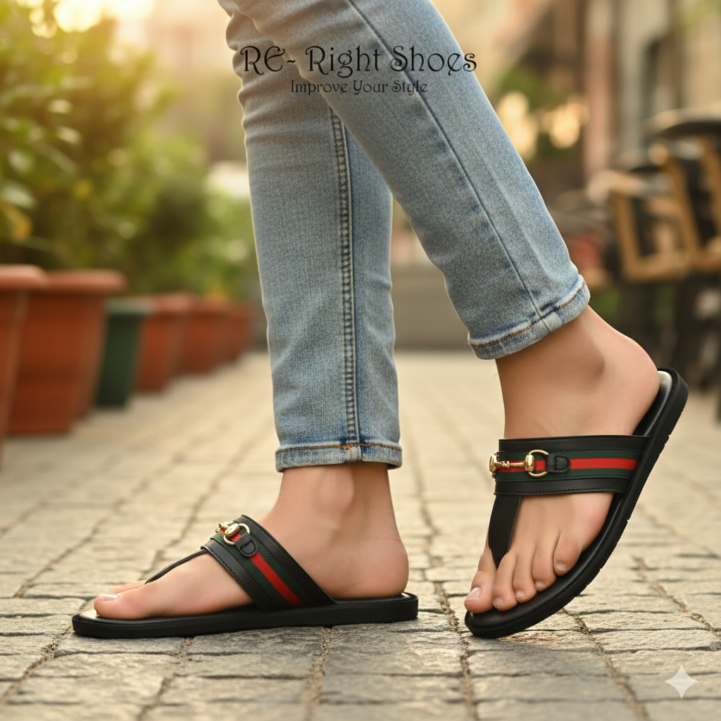 Men's PREMIUM LEATHER HANDMADE SLIPPERS - Image 2